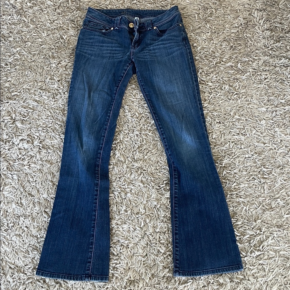 LC Lauren Conrad Women's Blue Boot Cut Jeans